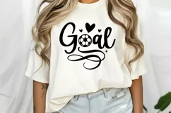 Goal SVG, Game Day SVG, Funny Soccer Mom SVG Product Image 2