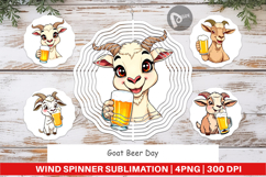 Wind Spinner Goat Beer Day Product Image 1
