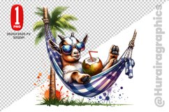 Cute Goat Clipart - PNG File Product Image 1
