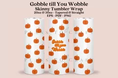 gobble till you wobble coffee mug sublimation wrap glass mug wrap svg presized for 11oz and 15oz glass mug are sublimation files