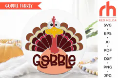 gobble turkey svg, peeking turkey svg, fall hanger svg, welcome sign svg, thanksgiving sign svg, farmhouse door sign svg, round hanging sign svg, laser cut file, layered sign svg, harvest sign svg, home sign svg, front sign svg, outside fall sign svg