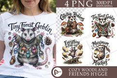 Goblin Possum Whimsigoth Sublimation Product Image 2