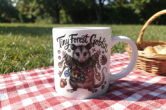 Goblin Possum Whimsigoth Sublimation Product Image 7