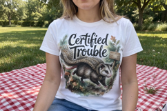 Goblin Possum Whimsigoth Sublimation Product Image 3