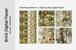 Goblincore Digital Paper - 4 Digital Seamless Paper Product Image 2