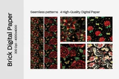 Goblincore Digital Paper - 4 Digital Seamless Paper Product Image 2