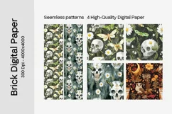 Goblincore Digital Paper - 4 Digital Seamless Paper Product Image 2