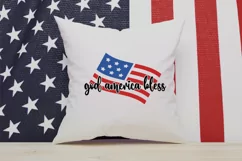 God America Bless SVG, 4th Of July SVG Design Product Image 3