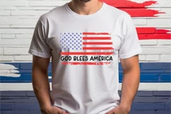 God Blees America SVG,Happy 4th of July SVG Product Image 2