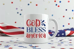 God Bless America SVG, 4th Of July SVG Design Product Image 3