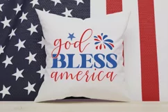 God bless America SVG,American Flag SVG,USA SVG Product Image 2