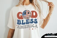 God Bless America SVG, 4th Of July SVG Design Product Image 3