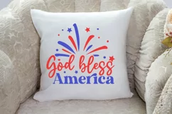 God bless America SVG Design,Home of the Brave SVG Product Image 3