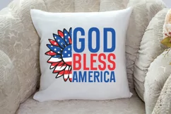 God bless America SVG Design,Fourth of July SVG,Country SVG Product Image 3