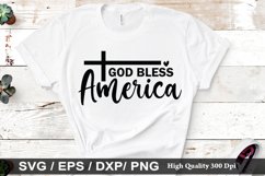 God bless america SVG - 4th Of July Design Product Image 1