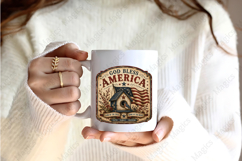 God Bless America Birdhouse Patriotic Sign PNG Product Image 2