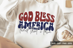 God Bless America Land That I Love - 4th Of July Design Product Image 1