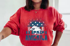 God Bless America, Patriotic Design SVG, 4th of July SVG Product Image 2
