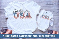 Sunflower Patriotic Sublimation Bundle- High-Quality 300 DPI Product Image 8