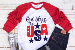 God Bless the USA SVG, Patriotic Christian SVG, America SVG Product Image 3