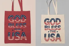 God Bless the USA patriotic 4th of July sublimation png Product Image 4
