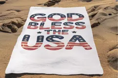 God Bless the USA patriotic 4th of July sublimation png Product Image 3