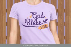 God Bless You SVG Product Image 1