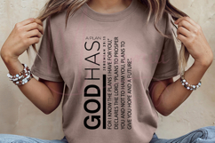 God Has a Plan SVG, Jeremiah 29:11 SVG, Bible Verse SVG Product Image 2