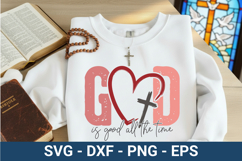 Christian SVG Design - God Is Love 1 John 4:8 Product Image 2