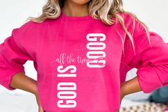 God Is Good All The Time SVG, Christian Quote SVG, Faith SVG Product Image 2