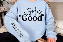 God is Good Sleeve SVG Product Image 2