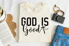 God Is Good SVG, Christian SVG Design, Faith SVG Product Image 3
