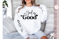 God is Good Sleeve SVG Product Image 1