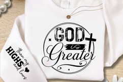 God Is Greater SVG Design Product Image 3