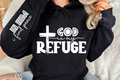 God Is My Refuge SVG Design Product Image 3