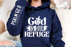 God Is Our Refuge SVG Design Product Image 3