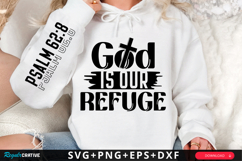 God Is Our Refuge SVG Design Product Image 1