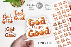 Autumn God Good Sticker Product Image 1