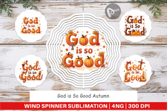 Autumn God Good Wind Spinner Product Image 1