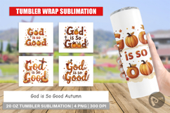 Autumn God Good Tumbler Product Image 1