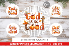 Autumn God Good Wind Spinner Product Image 1