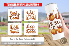 Autumn God Good Tumbler Product Image 1