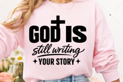 God is Still Writing Your Story SVG, Christian Valentine SVG Product Image 6