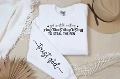 God Is Still Writing Your Story SVG, Sleeve SVG Design Product Image 3