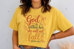 God Is Within Her She Will Not Fall PNG, Fall Png Product Image 8