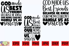 Best Friends SVG | Friendship SVG | Bestie SVG | Friends SVG Product Image 3