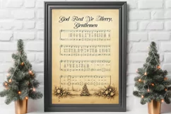 Christmas Carol Sheet Music, Christmas Sheet Music Printable Product Image 2