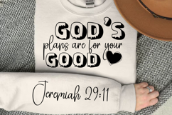 God&#039;s Plans Are For Your Sleeve SVG Design Product Image 3