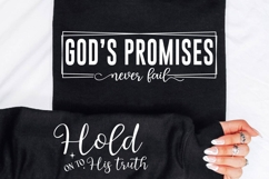 God’s Promises Never Fail SVG Design Product Image 2