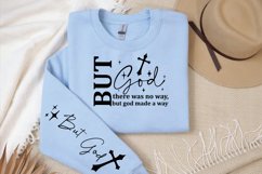 God there was no way but god made a way Sleeve SVG Product Image 3